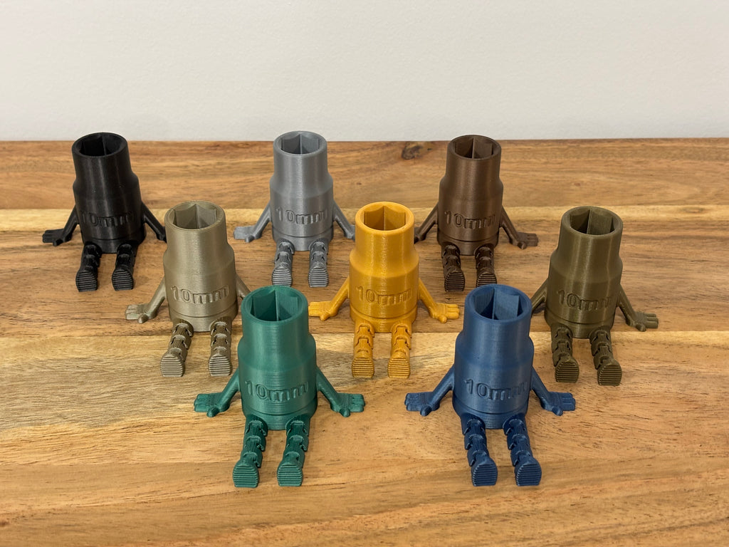 Magnetic 10mm Socket Buddy, Mechanic Gift, Garage Decor, Man Cave Gift, Car Enthusiast